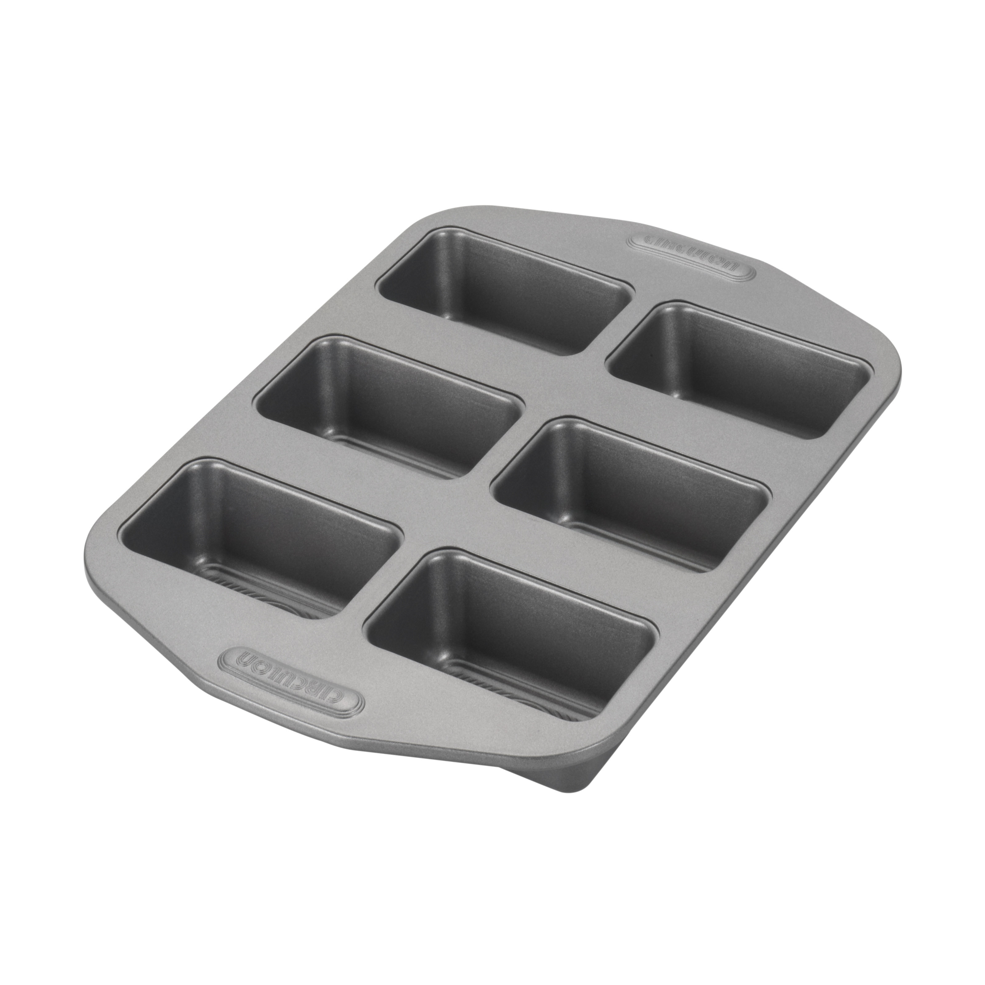 Circulon Nonstick Bakeware Mini Loaf Pan 6 Cup Gray Reviews Wayfair